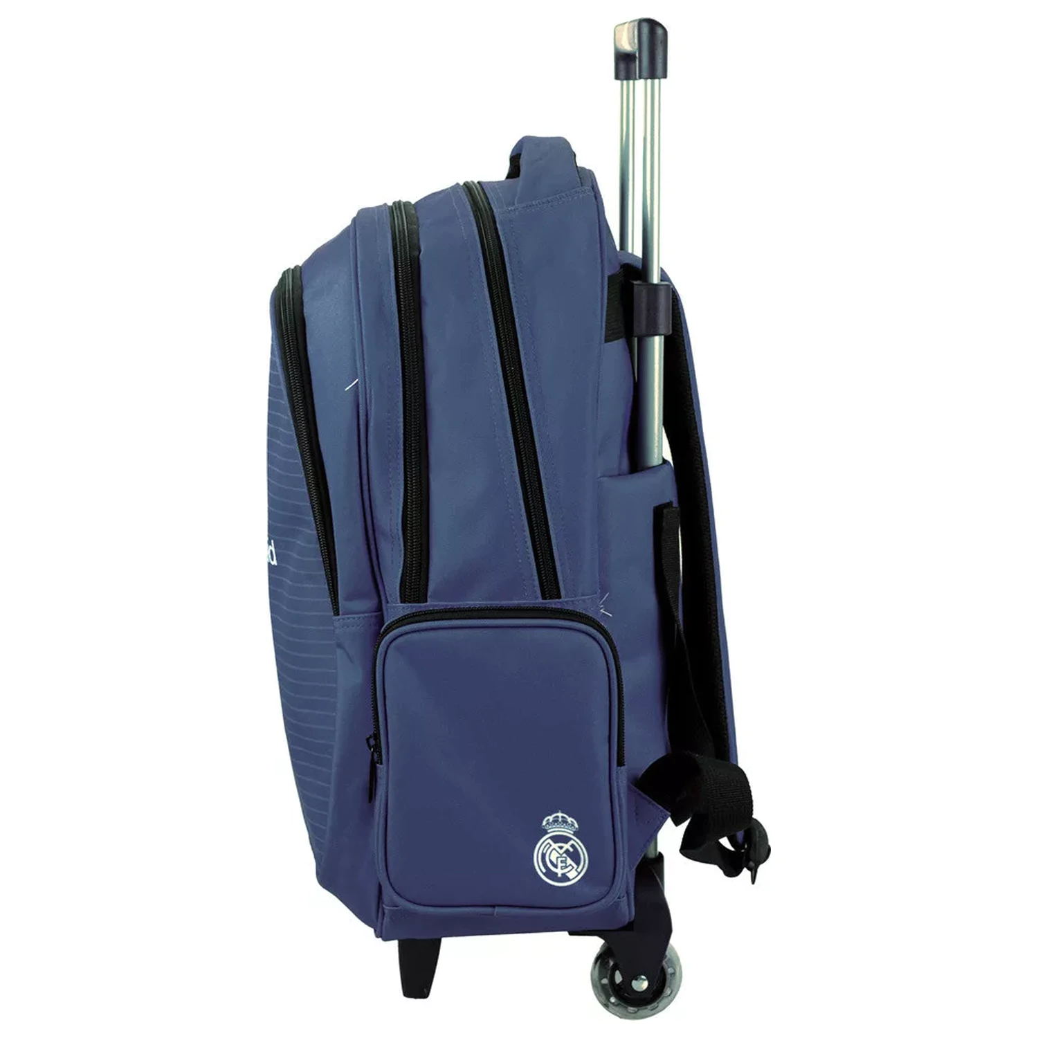 Real Madrid Blue Rollende Schultasche, Tasche 46 cm Produktfoto