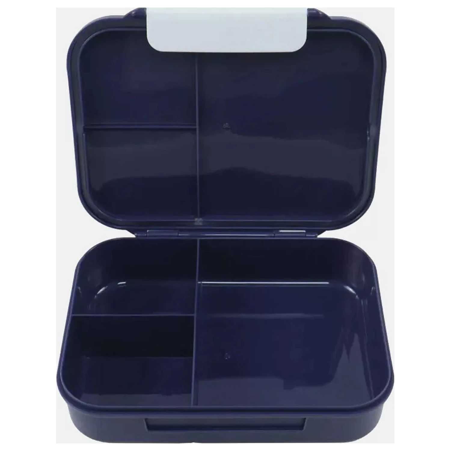 Real Madrid Blue Lunch Box mit mehreren Fächern, Sandwich-Box Produktfoto
