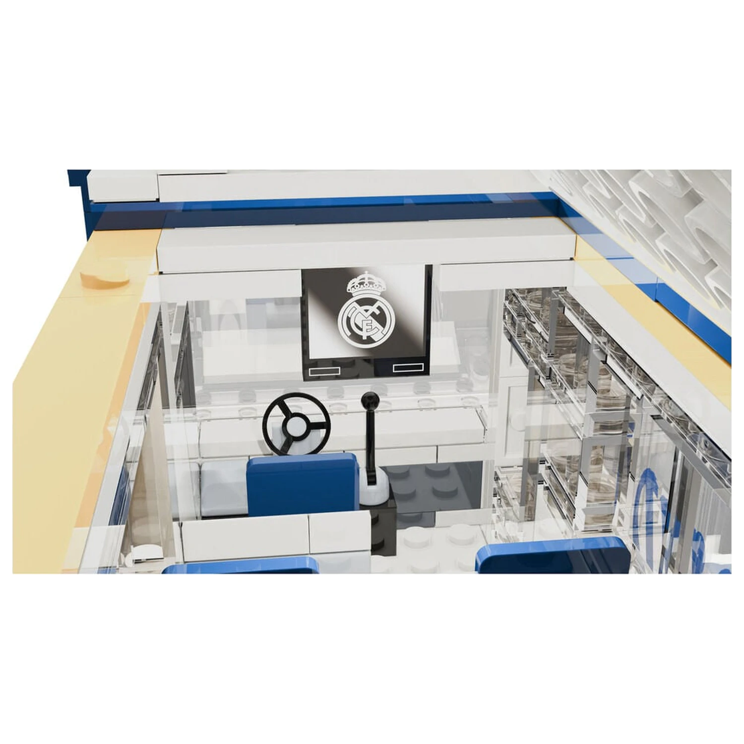 Real Madrid Bus-Set mit Figuren 488-teilig Produktfoto