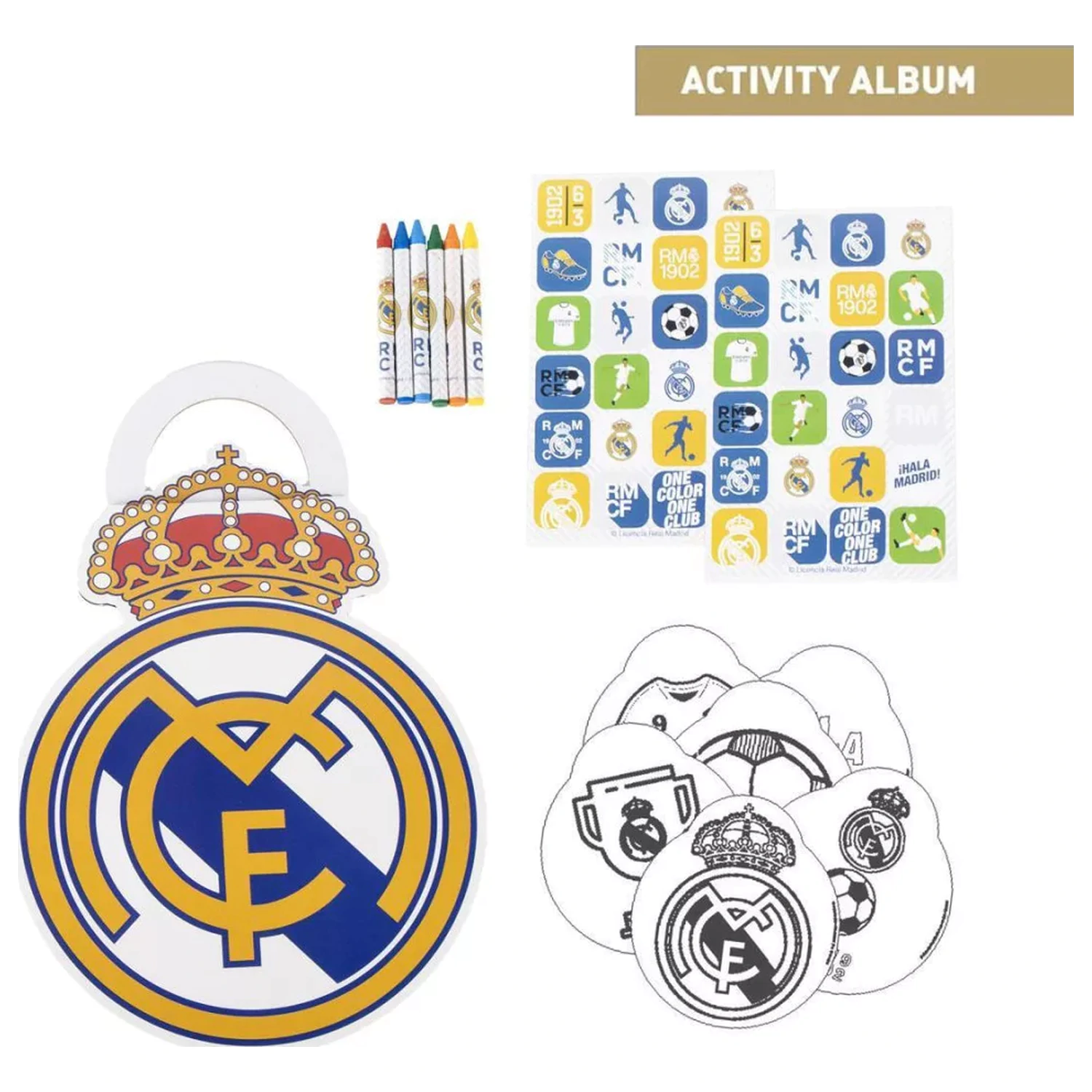 Real Madrid Crown Mal- und Aktivitätsset Produktfoto