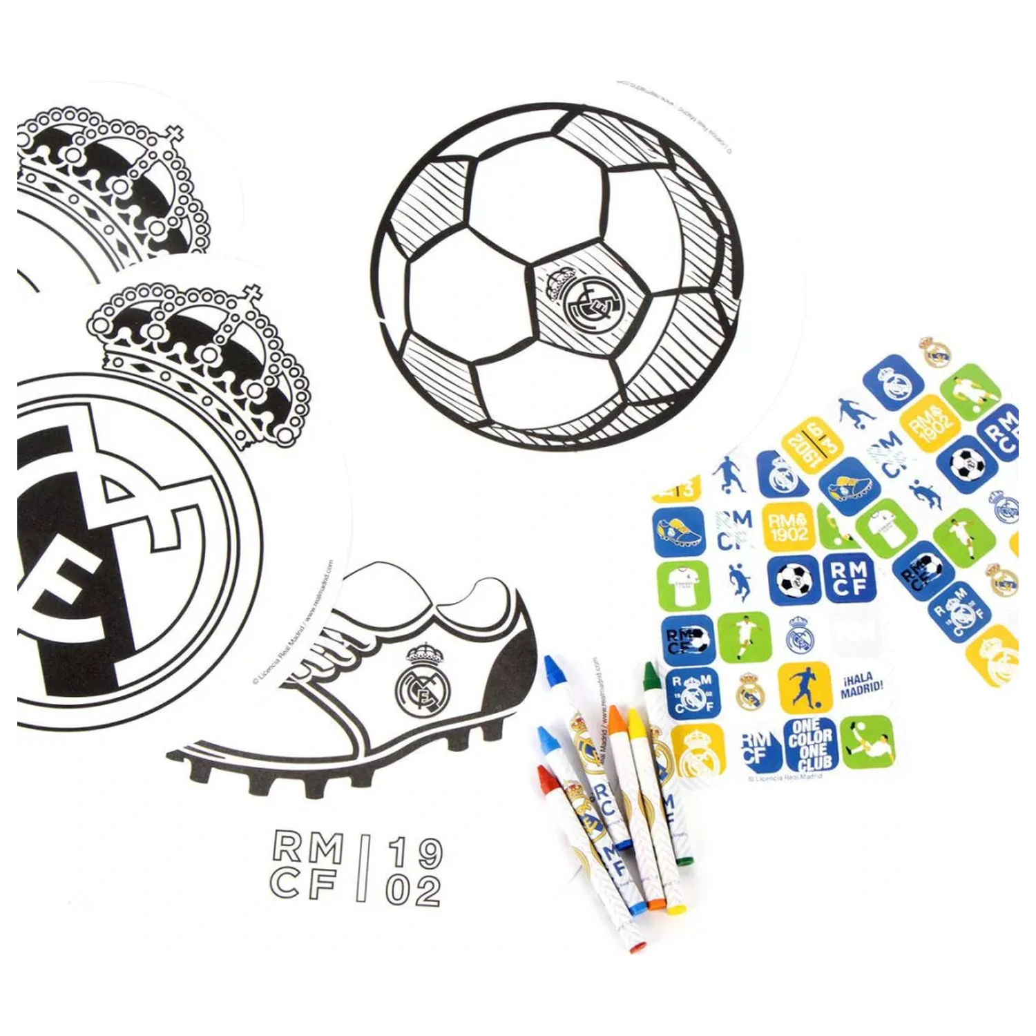 Real Madrid Crown Mal- und Aktivitätsset Produktfoto