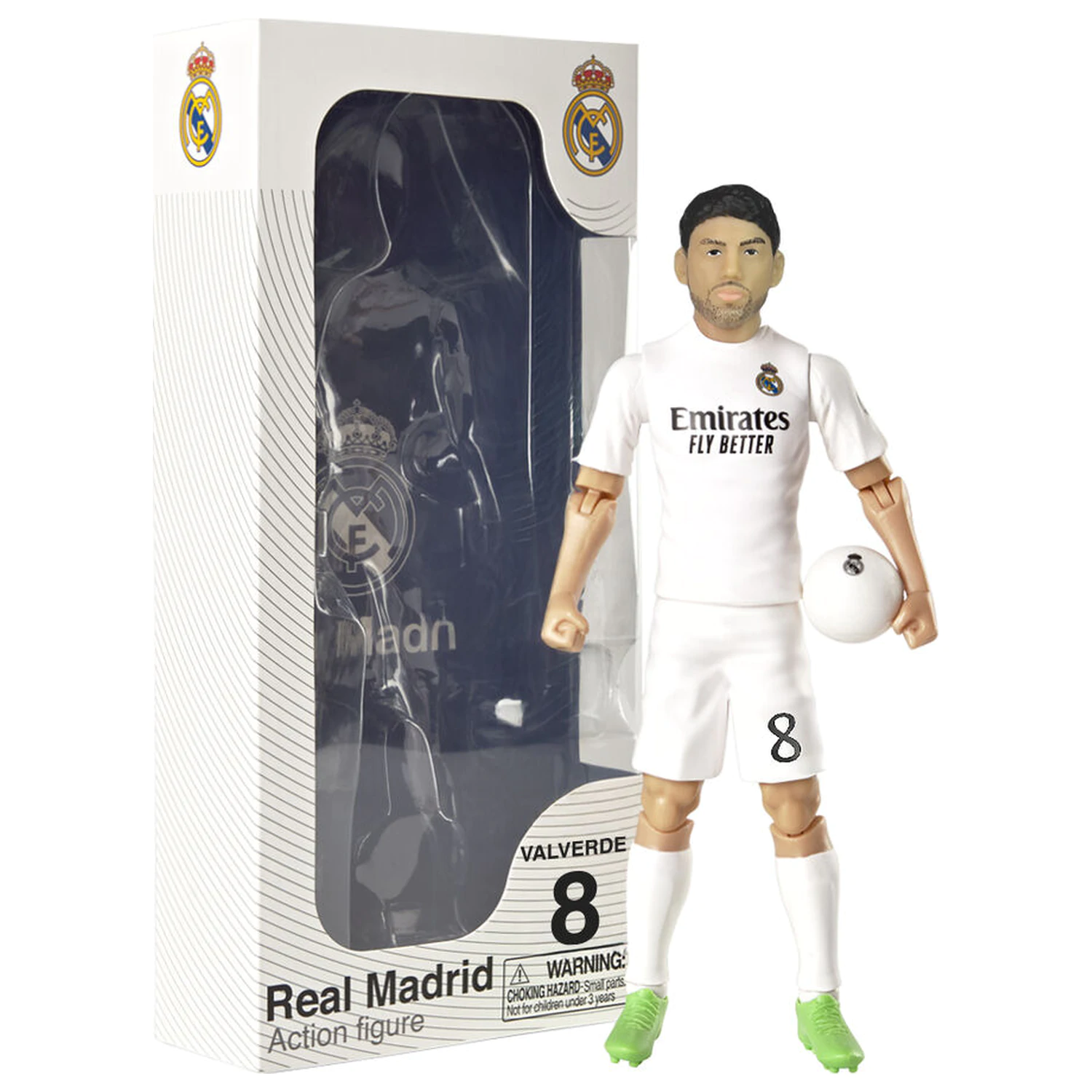 Real Madrid Federico Valverde Actionfigur 20cm Produktfoto