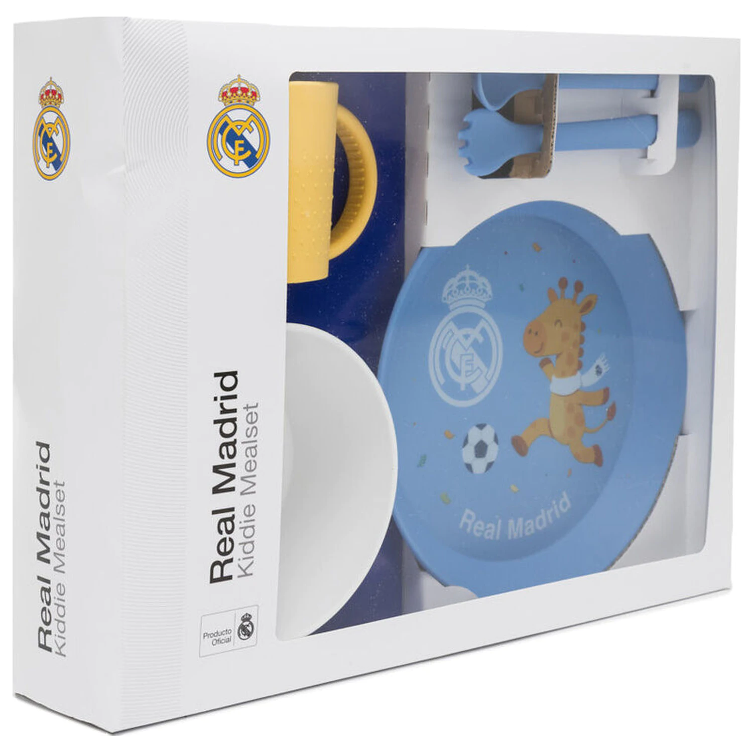 Real Madrid Kinder Geschirr-Set Produktfoto