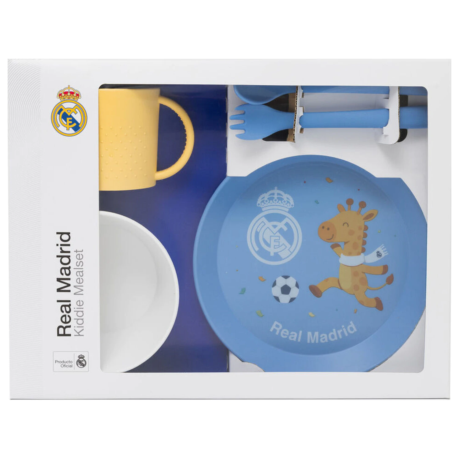 Real Madrid Kinder Geschirr-Set Produktfoto