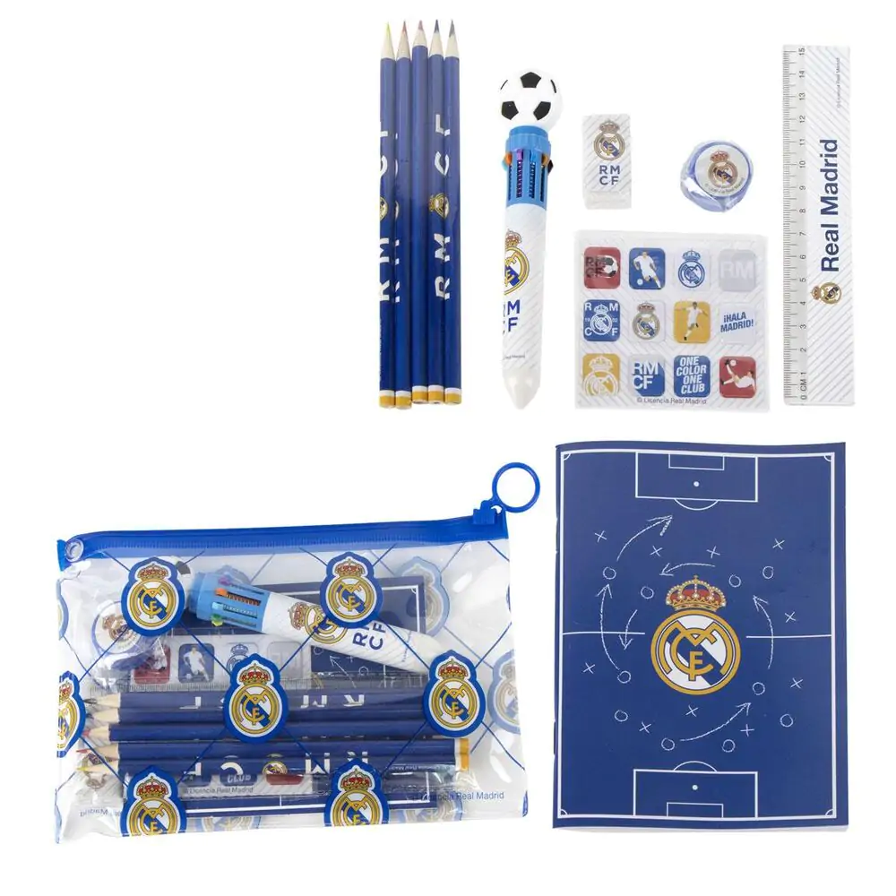 Real Madrid Schreibwaren Set Produktfoto