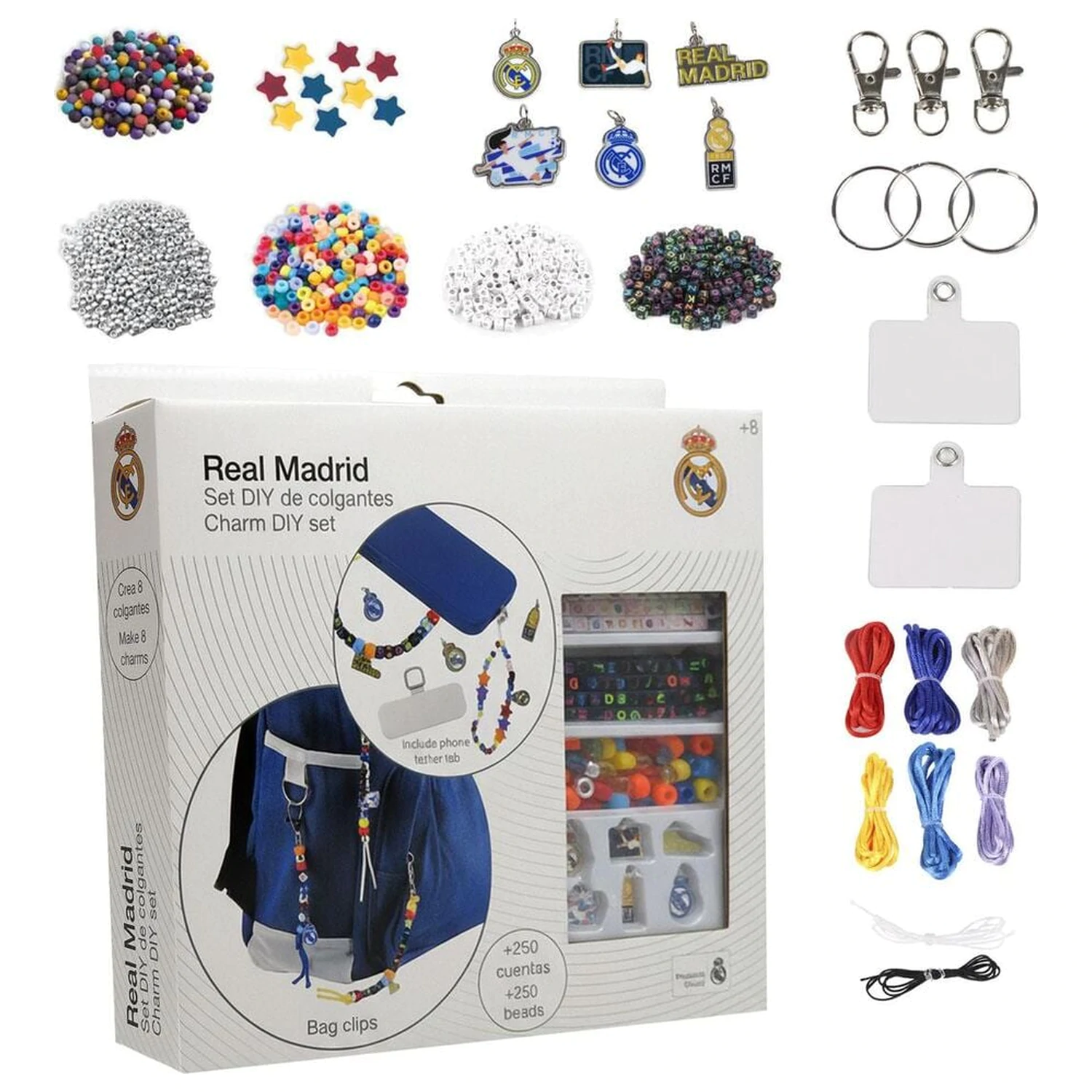 Real Madrid Set zur Herstellung von Anhängern Produktfoto