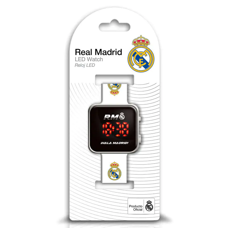 Real Madrid LED-Armbanduhr termékfotó