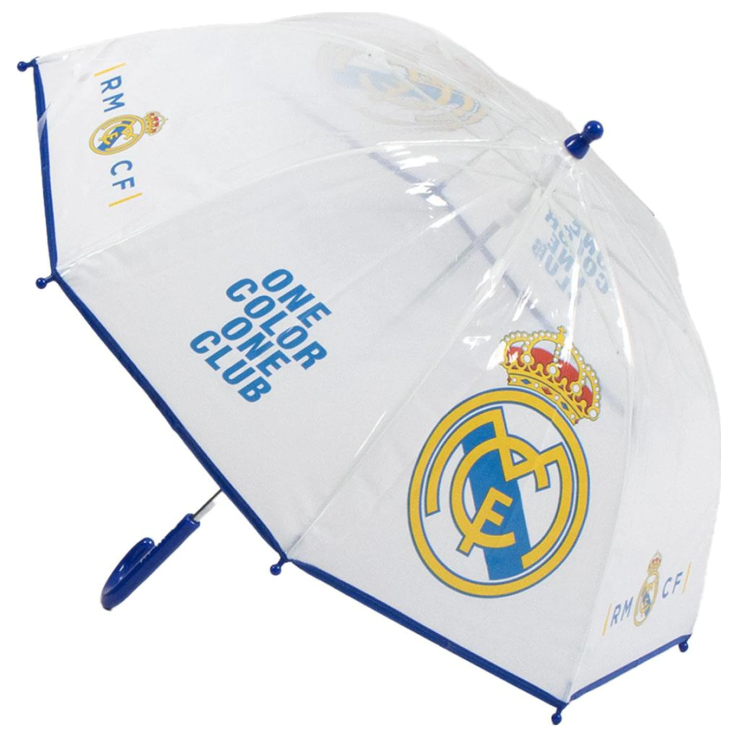 Real Madrid One Color Kids Transparenter Regenschirm Ø71 cm Produktfoto