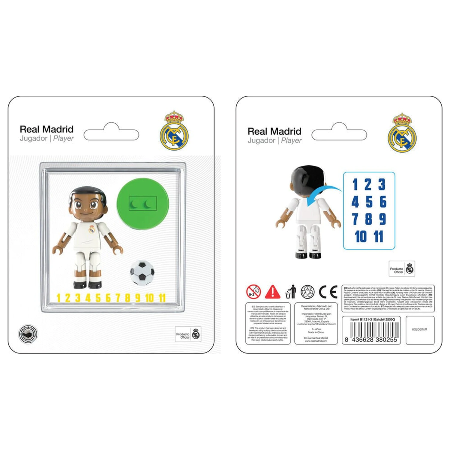 Real Madrid Spielerfigur 4cm Produktfoto
