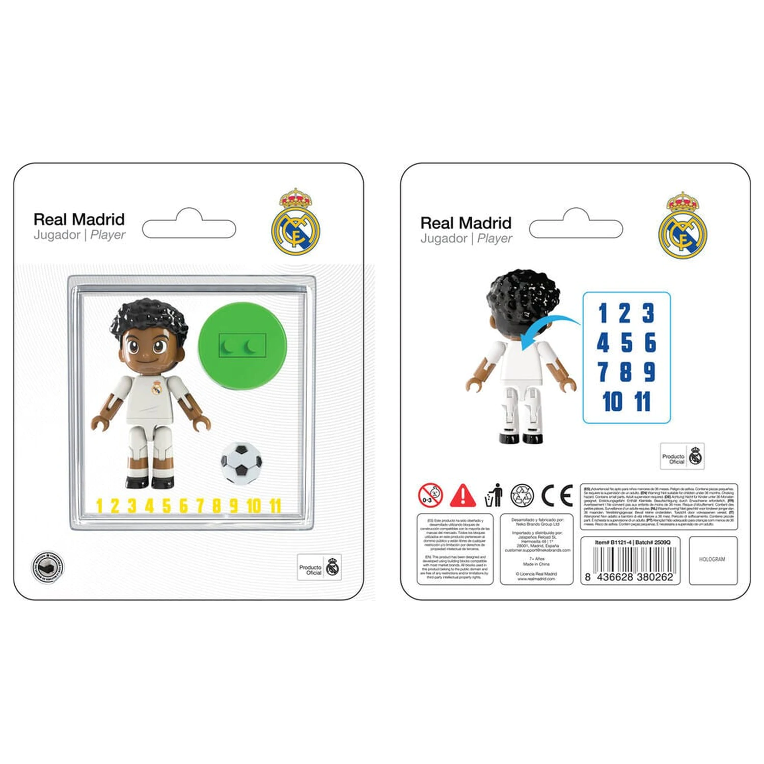 Real Madrid Spielerfigur 4cm Produktfoto