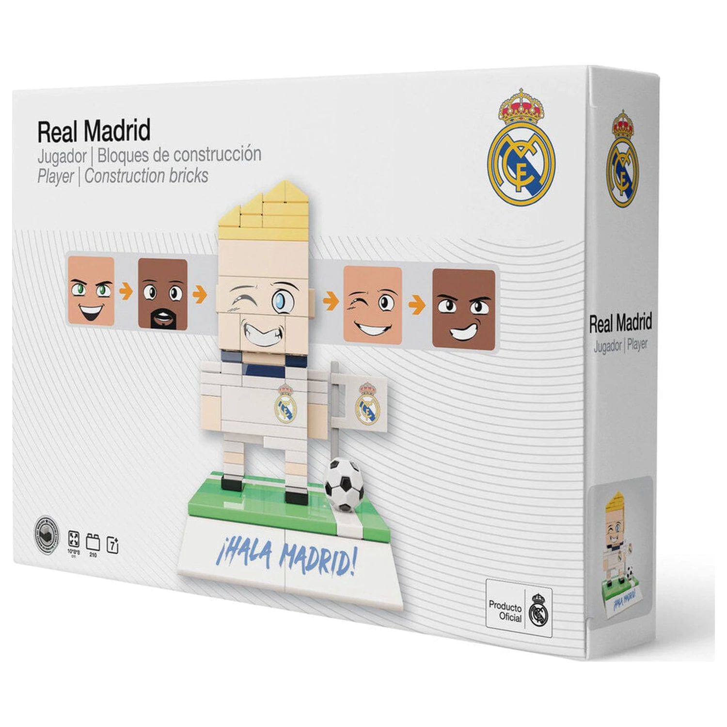 Real Madrid Spieler Set 210 Teile Produktfoto