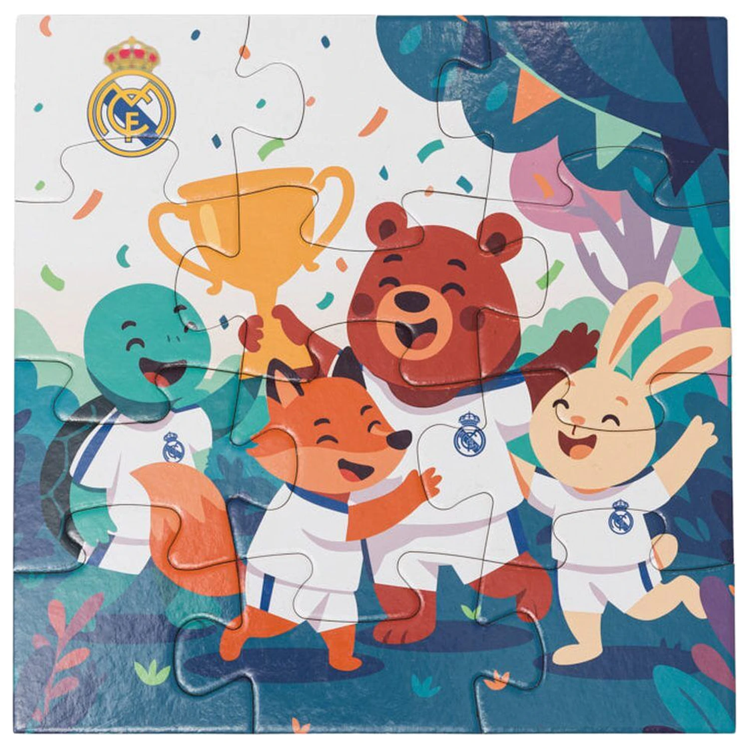 Real Madrid Puzzle 12 Teile Produktfoto
