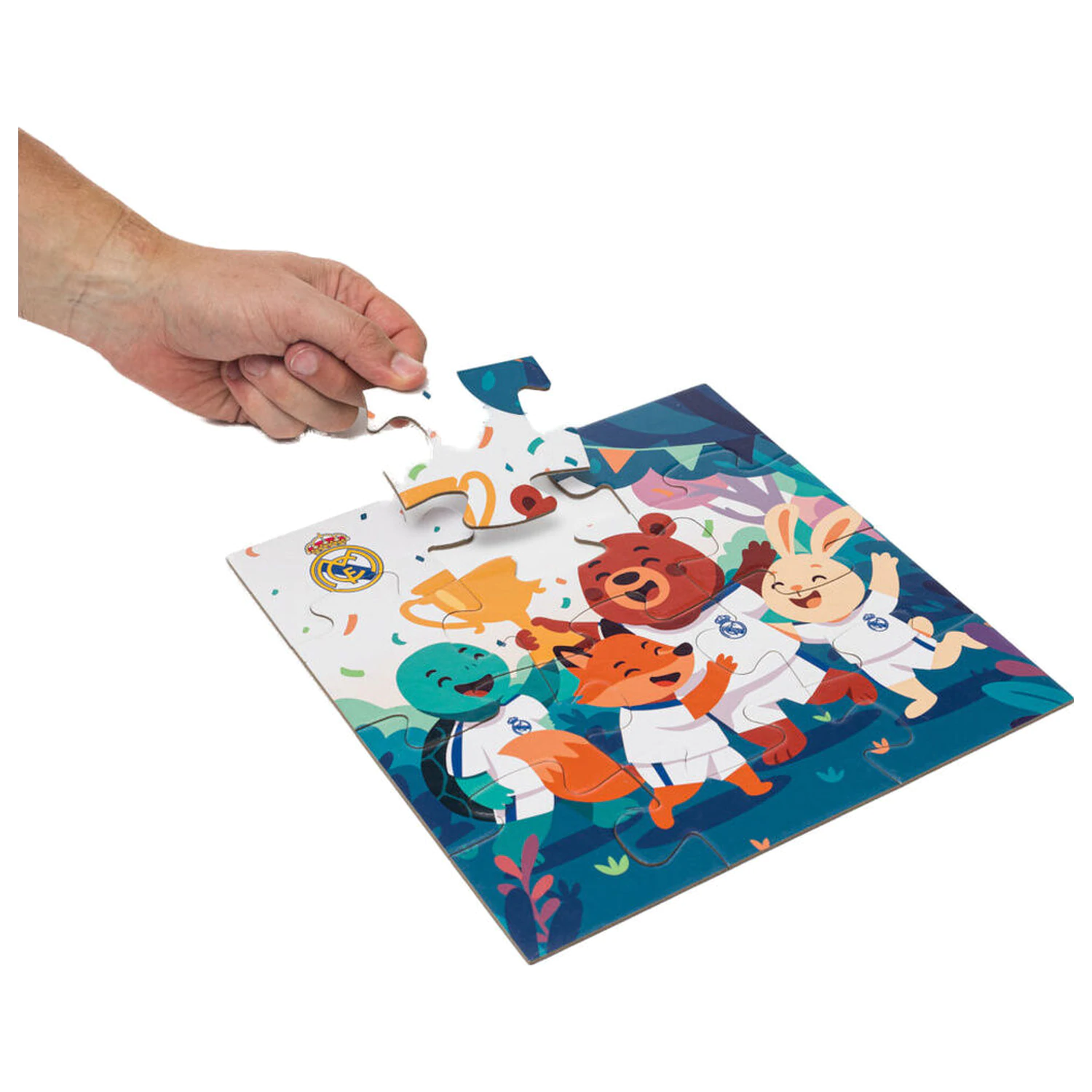 Real Madrid Puzzle 12 Teile Produktfoto