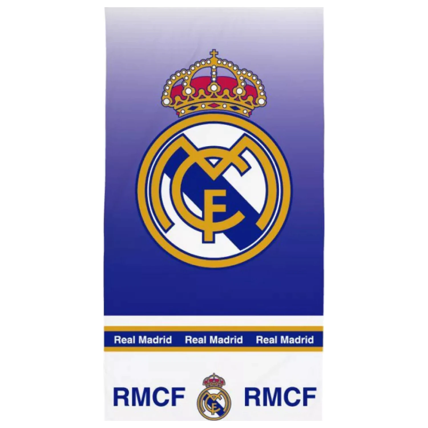 Real Madrid Royal Blue Handtuch 70x140cm Produktfoto