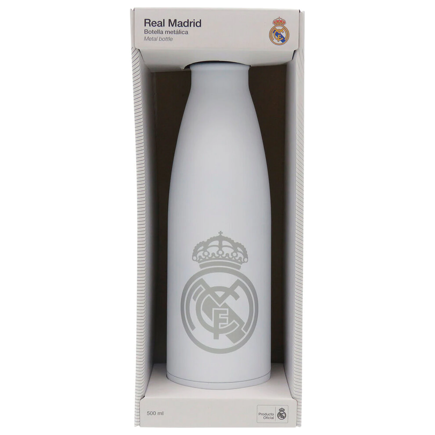 Real Madrid Edelstahlflasche 500ml Produktfoto