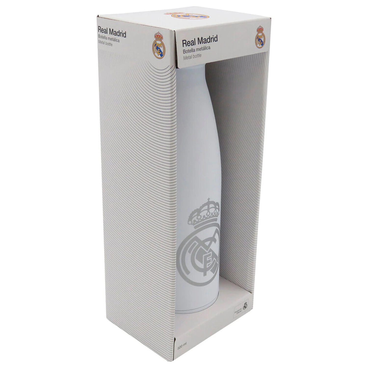 Real Madrid Edelstahlflasche 500ml Produktfoto