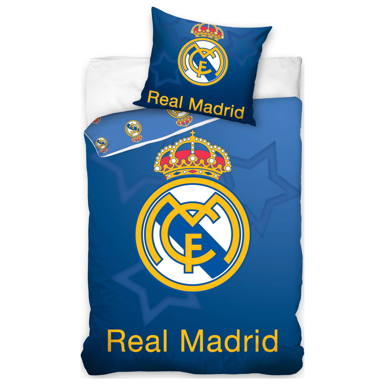Real Madrid Star Night Bettbezug Produktfoto