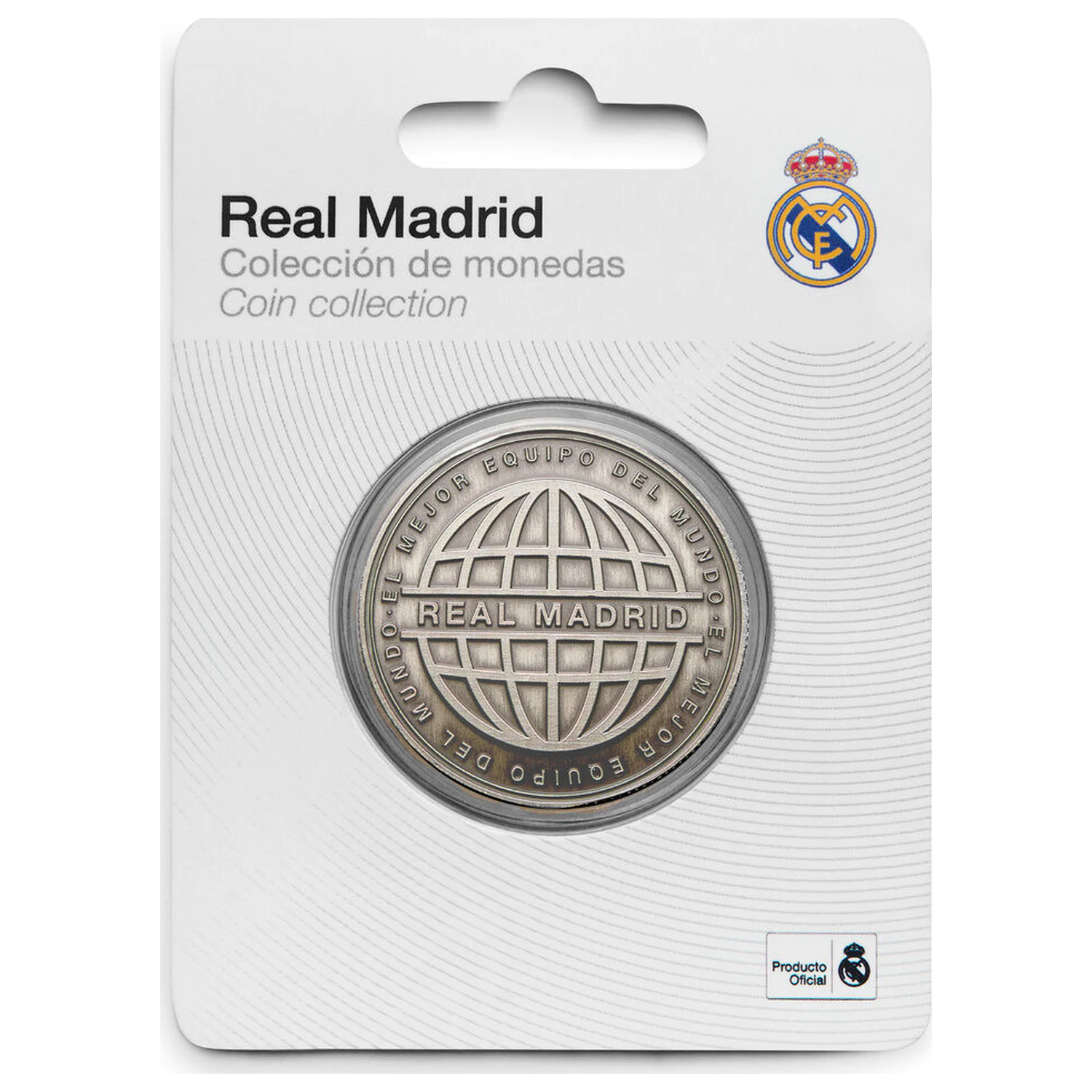 Real Madrid The Best Team in the World Gedenkmünze Produktfoto