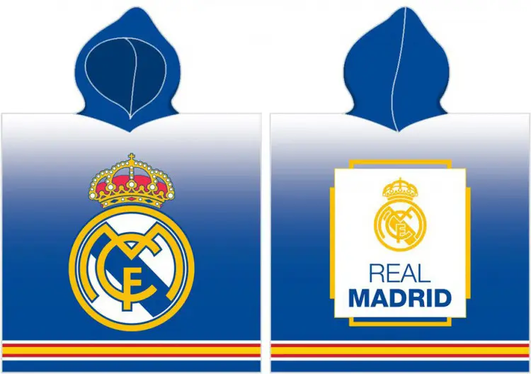 Real Madrid Handtuch Poncho 55*110 cm Produktfoto