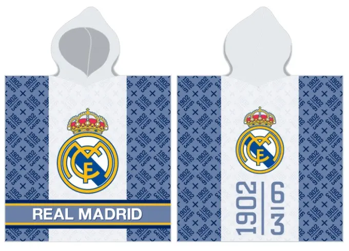 Real Madrid Handtuch Poncho 60*120cm Produktfoto