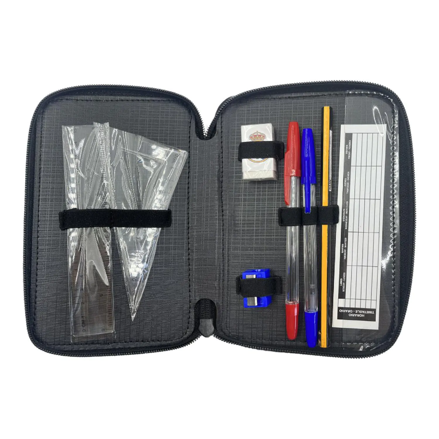 Real Madrid dreifaches Federmäppchen Produktfoto