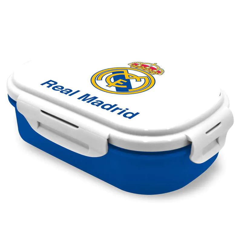 Real Madrid Lunchbox und Besteck termékfotó