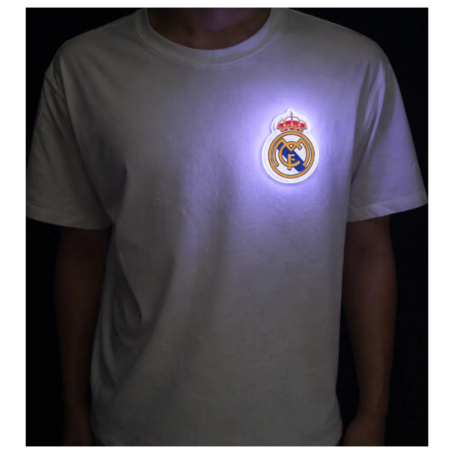 Real Madrid Leuchtendes Wappen Produktfoto