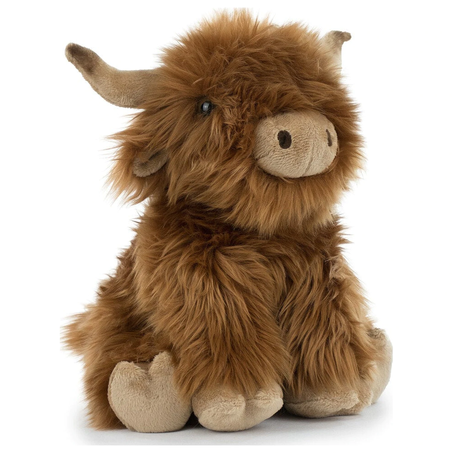 Realistic Animals Highland Kuh Plüschtier 27cm Produktfoto