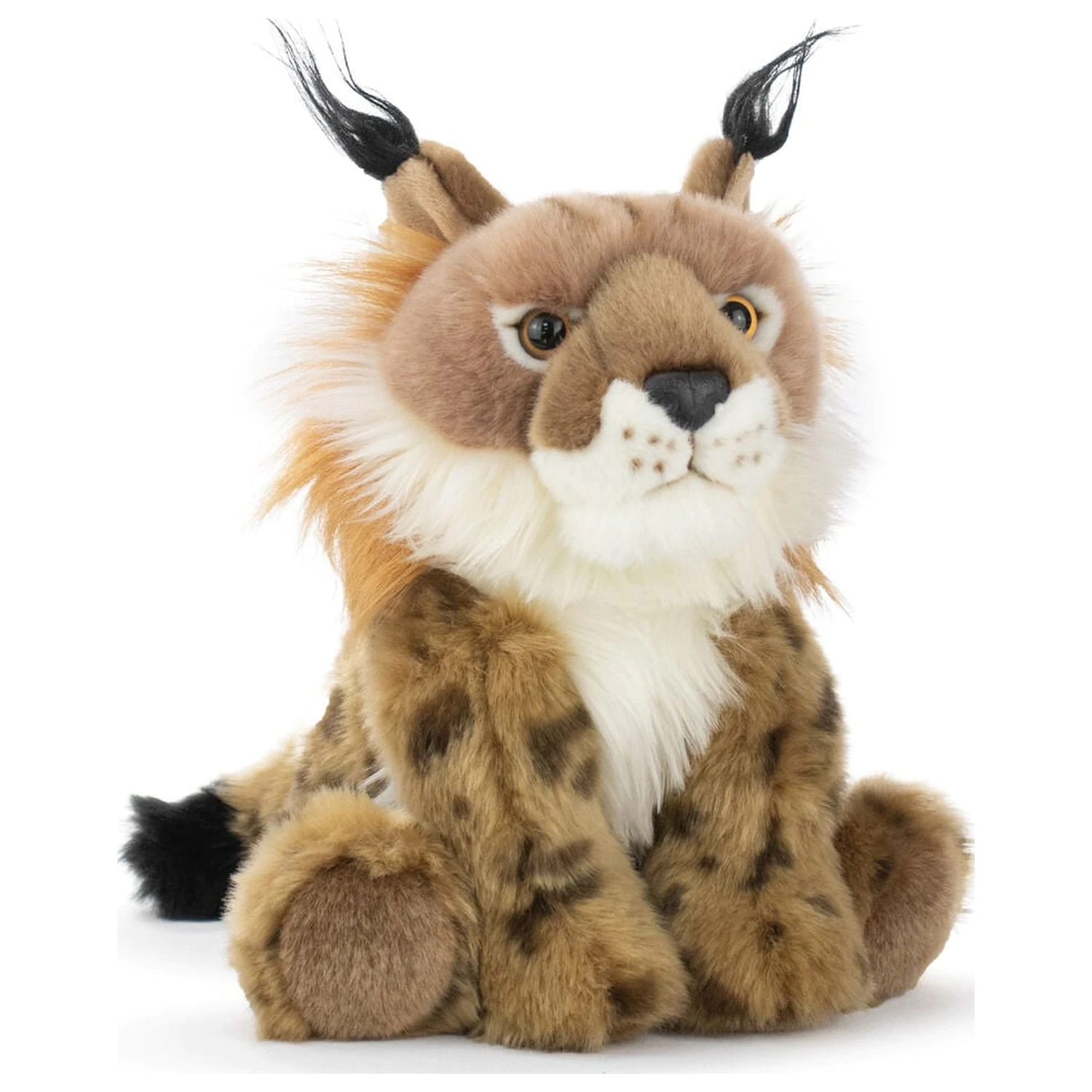 Realistic Animals Lynx Plüschtier 25cm Produktfoto