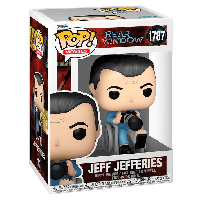 Rear Window Funko POP! Movies Vinylfiguren L.B. "Jeff" Jefferies 9 cm Produktfoto