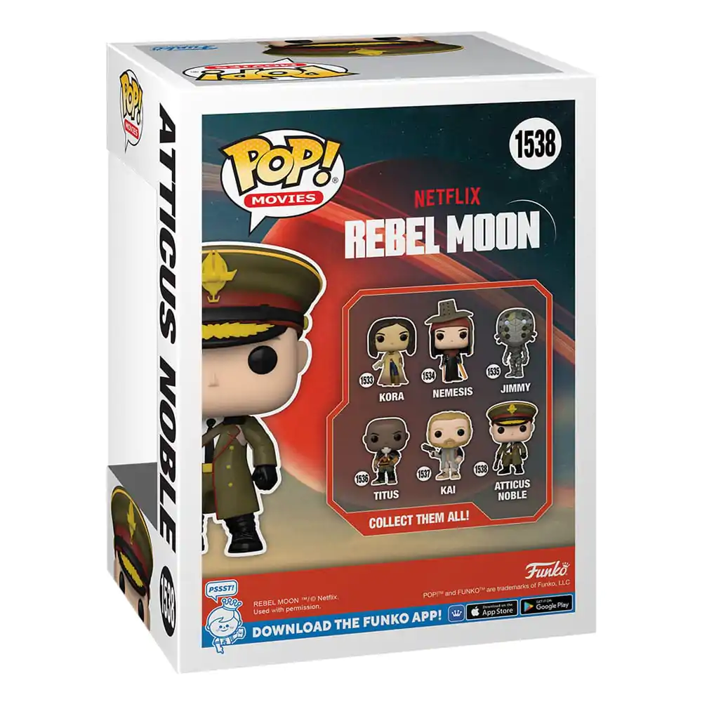 Rebel Moon POP! Movies Vinyl Figur Atticus Noble 9 cm termékfotó