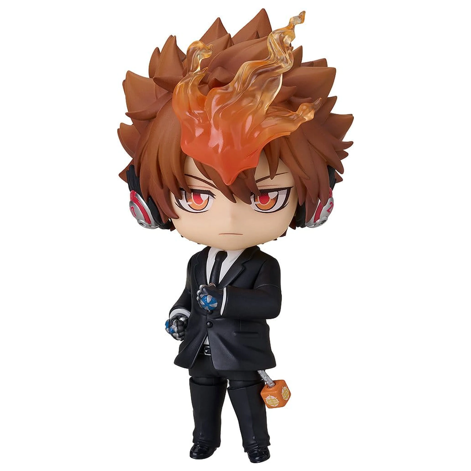 Reborn! Series Nendoroid Actionfigur Tsunayoshi Sawada: Black Suit Ver. 11 cm Produktfoto