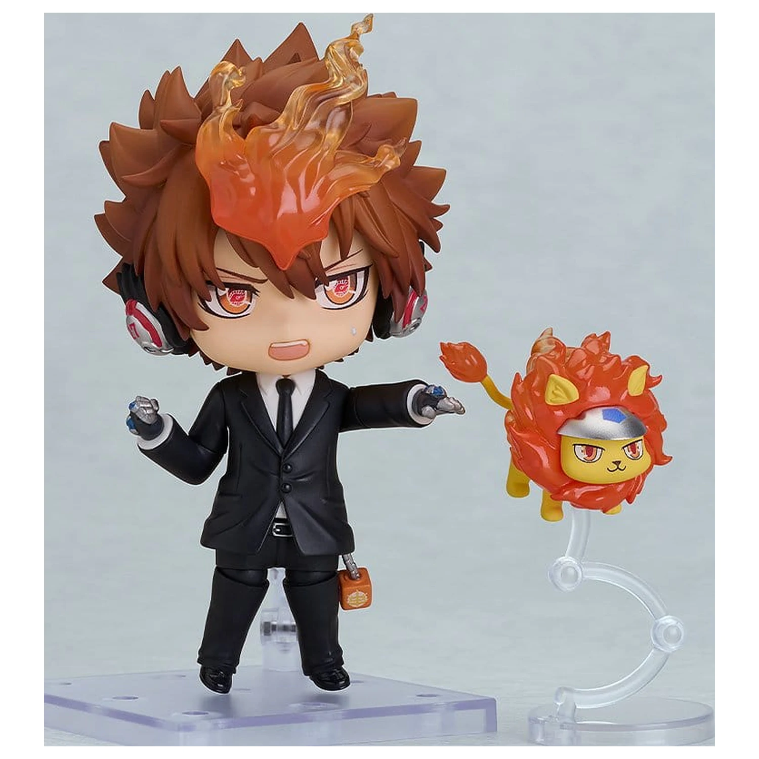 Reborn! Series Nendoroid Actionfigur Tsunayoshi Sawada: Black Suit Ver. 11 cm Produktfoto