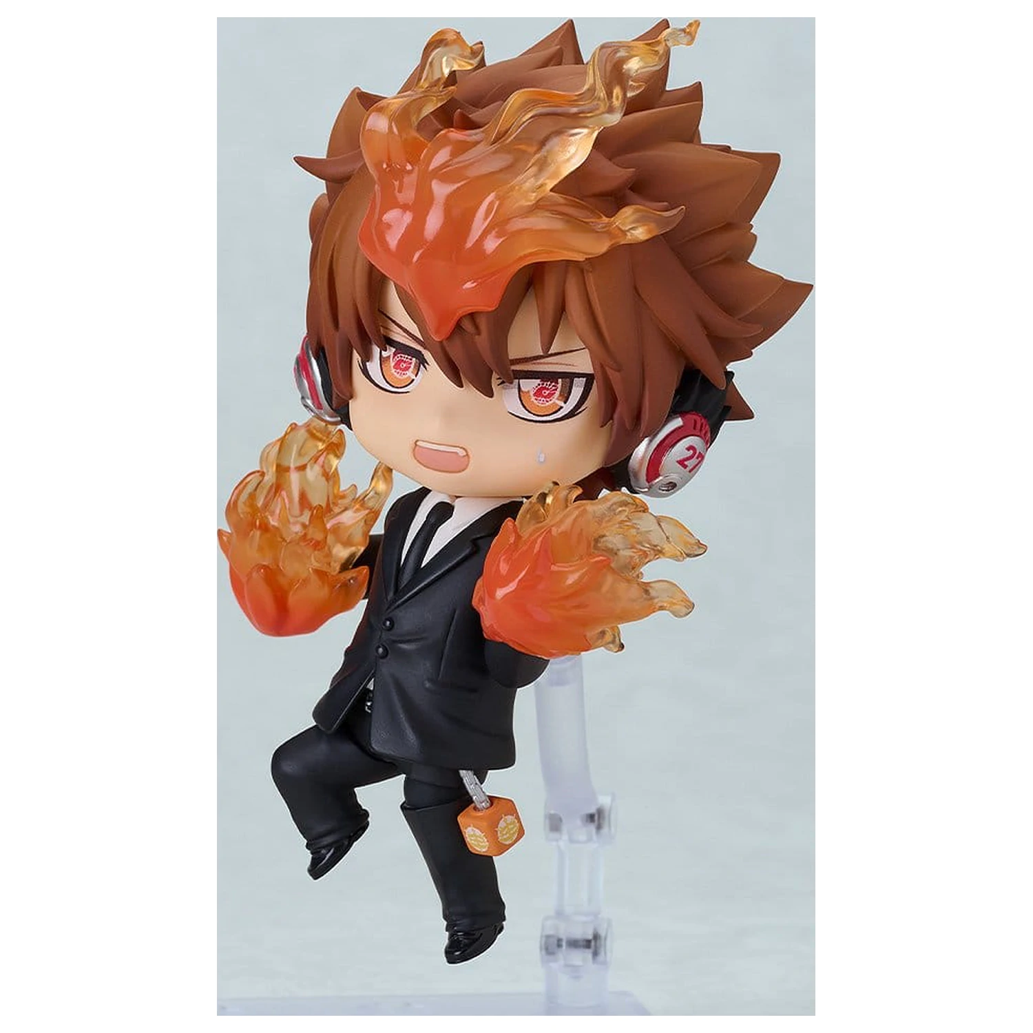Reborn! Series Nendoroid Actionfigur Tsunayoshi Sawada: Black Suit Ver. 11 cm Produktfoto