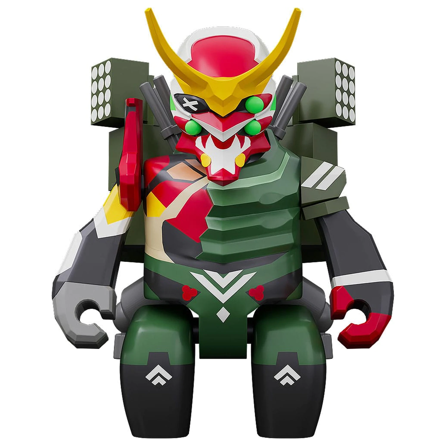 Rebuild of Evangelion Brickroid Actionfigur Evangelion Production Model-New 02 a 5 cm Produktfoto