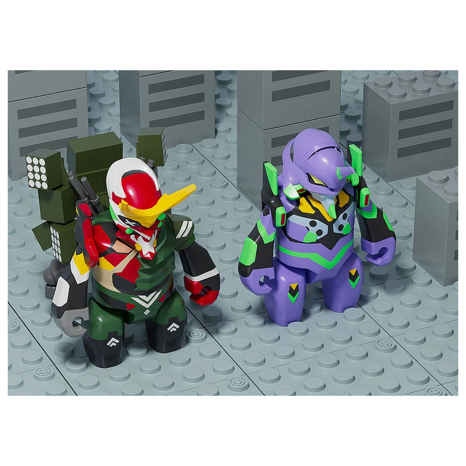 Rebuild of Evangelion Brickroid Actionfigur Evangelion Test Type-01 5 cm Produktfoto