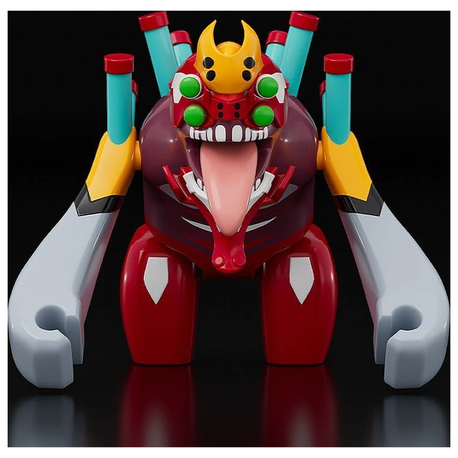 Rebuild of Evangelion Brickroid Mini Figur Evangelion Unit 02 Beast Form 2nd Phase (Type 1) 4 cm Produktfoto