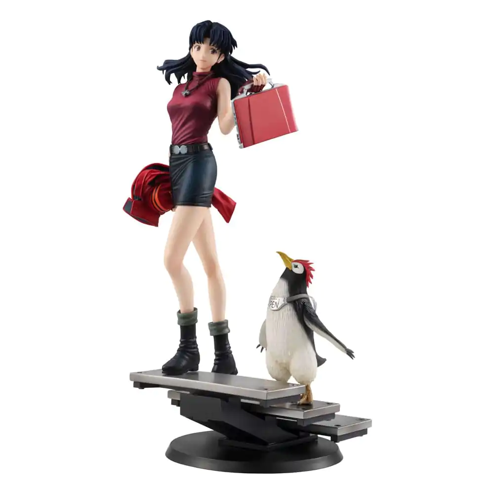 Rebuild of Evangelion Gals PVC Statue Misato Katsuragi & Pen Pen 25 cm Produktfoto