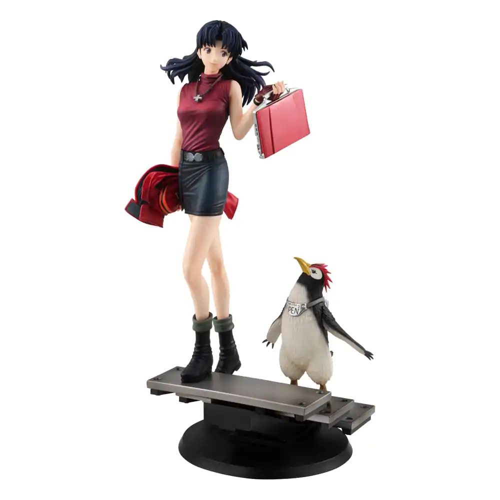 Rebuild of Evangelion Gals PVC Statue Misato Katsuragi & Pen Pen 25 cm Produktfoto