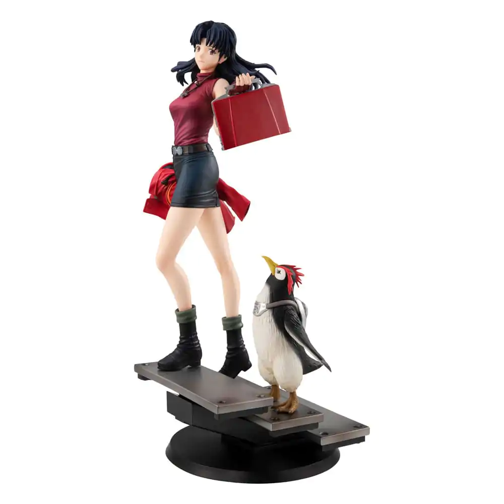 Rebuild of Evangelion Gals PVC Statue Misato Katsuragi & Pen Pen 25 cm Produktfoto