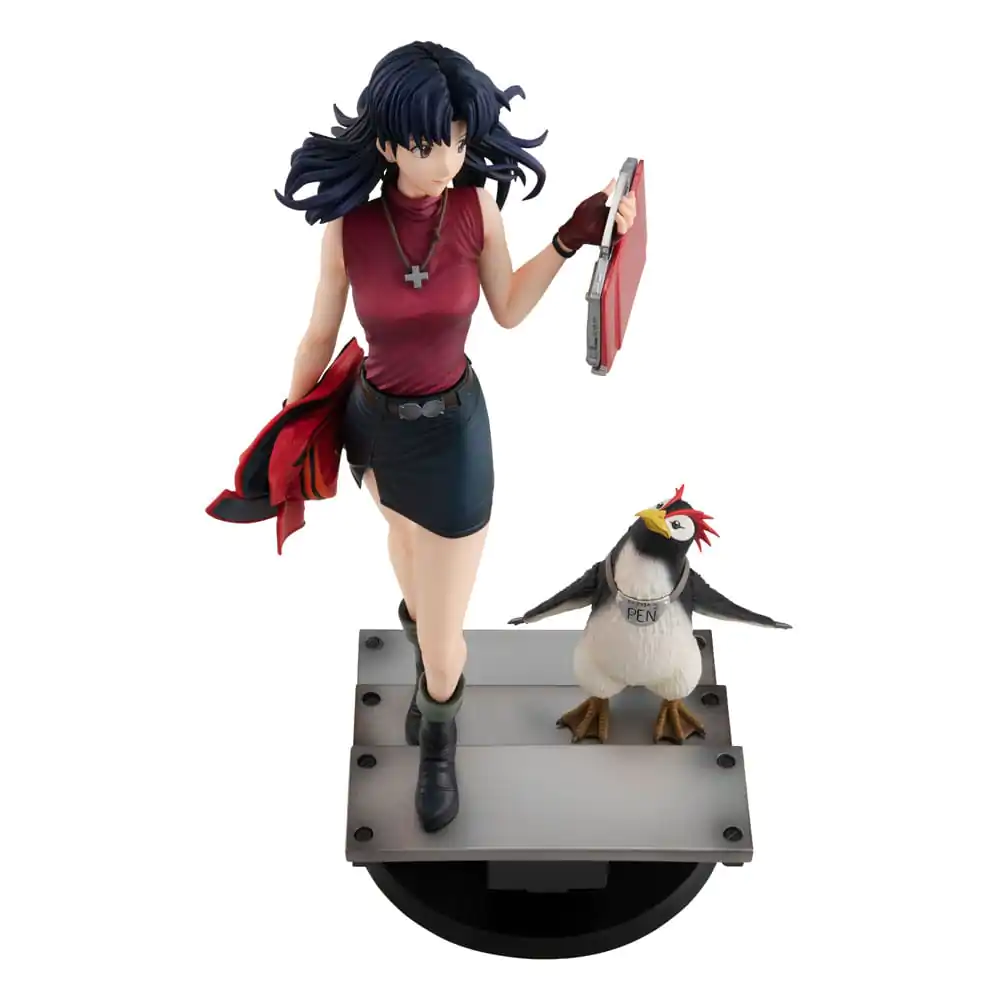 Rebuild of Evangelion Gals PVC Statue Misato Katsuragi & Pen Pen 25 cm Produktfoto
