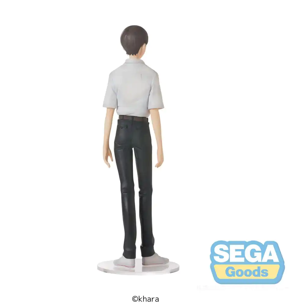 Rebuild of Evangelion hochwertige Premium PVC-Statue Shinji Ikari Uniform Version Evangelion: New Theatrical Edition 22 cm Produktfoto