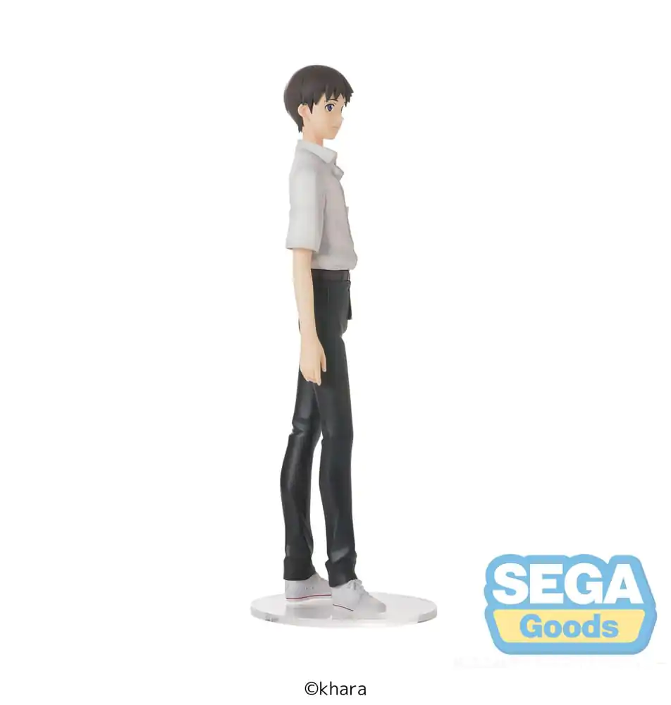 Rebuild of Evangelion hochwertige Premium PVC-Statue Shinji Ikari Uniform Version Evangelion: New Theatrical Edition 22 cm Produktfoto