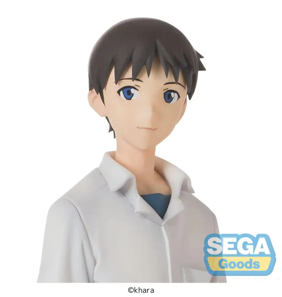 Rebuild of Evangelion hochwertige Premium PVC-Statue Shinji Ikari Uniform Version Evangelion: New Theatrical Edition 22 cm Produktfoto