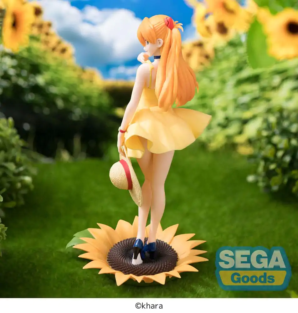 Rebuild of Evangelion Luminasta PVC Statue Asuka Summer Dress Ver. 2 24 cm Produktfoto