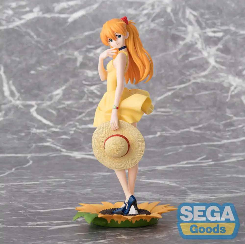 Rebuild of Evangelion Luminasta PVC Statue Asuka Summer Dress Ver. 2 24 cm Produktfoto