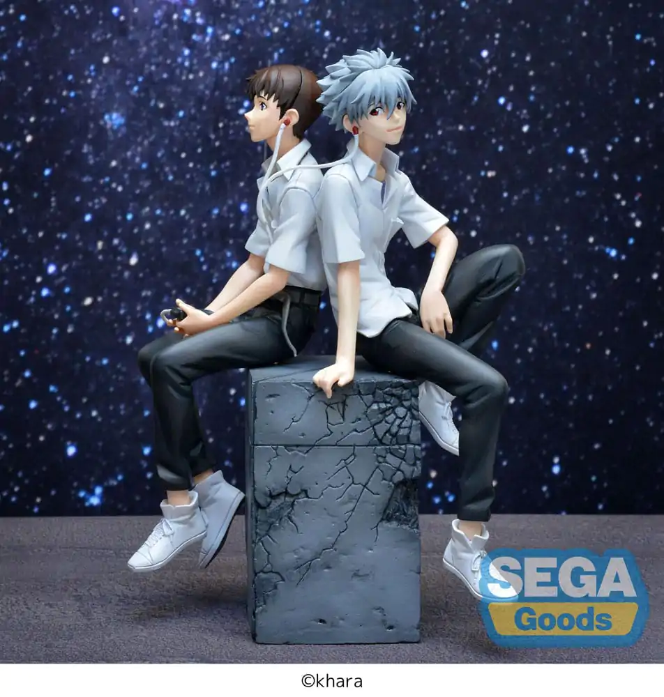 Rebuild of Evangelion Luminasta PVC-Statue Shinji & Kaworu Evangelion: New Theatrical Edition Kaworu Ver. 17 cm Produktfoto