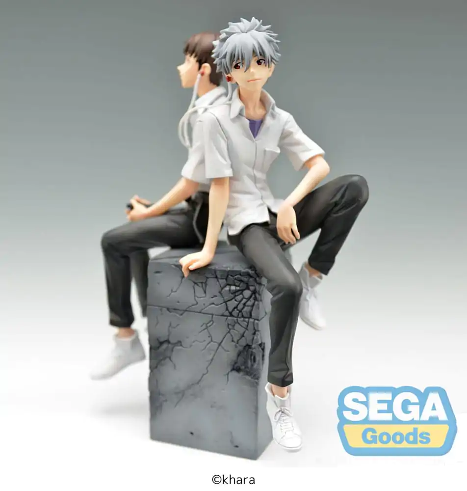 Rebuild of Evangelion Luminasta PVC-Statue Shinji & Kaworu Evangelion: New Theatrical Edition Kaworu Ver. 17 cm Produktfoto