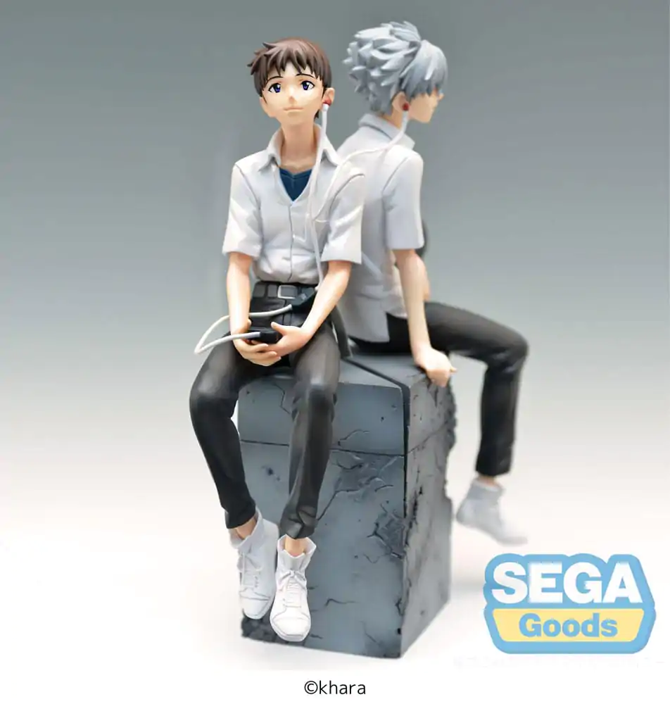 Rebuild of Evangelion Luminasta PVC-Statue Shinji & Kaworu Evangelion: New Theatrical Edition Shinji Ver. 17 cm Produktfoto