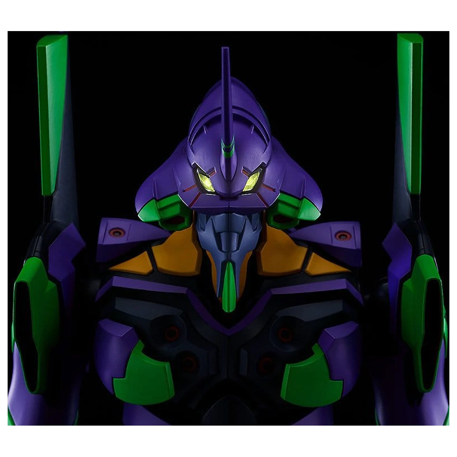 Rebuild of Evangelion Moderoid Kunststoffmodellbausatz DX-SCALE Evangelion Test Type-01 Luminous Set Edition 26 cm Produktfoto